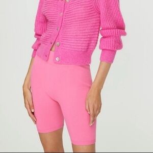 💥HOST PICK💥Aritzia Wilfred Mackenzie bike shorts 5",Barbiecore